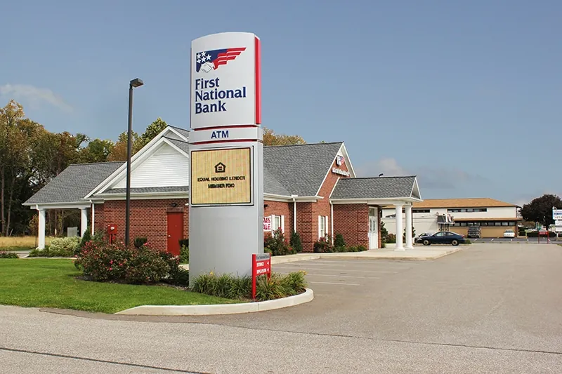 Bank Sign Cleveland Tennessee
