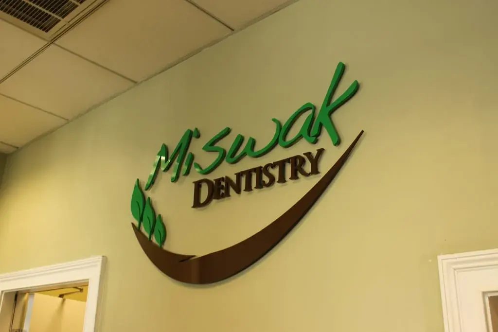 Dentist Signs customer work by Tennessee Sign Company