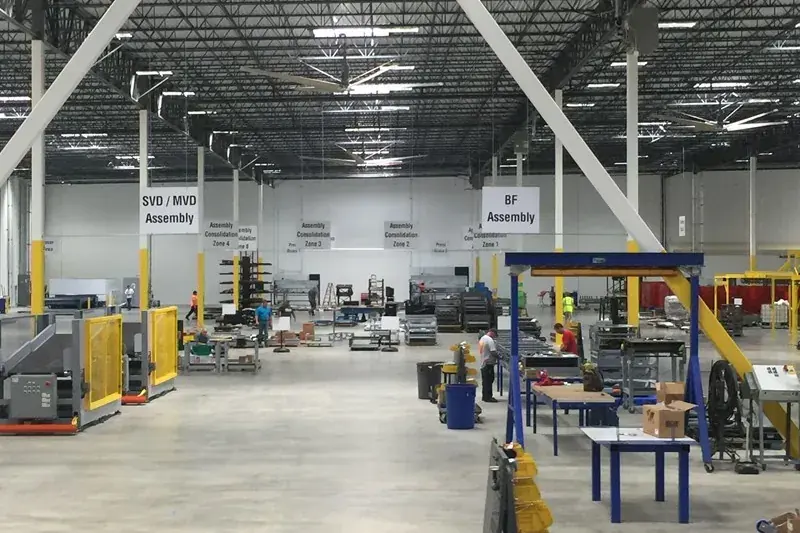 Manufacturing Signs customer work by Tennessee Sign Company