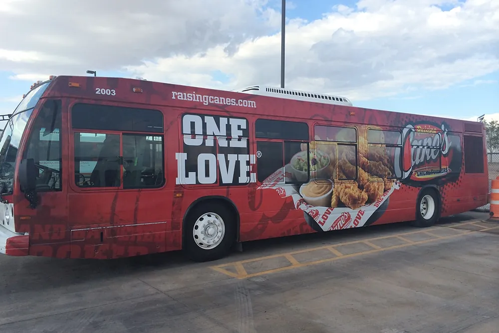 Bus Wrap Cleveland Tennessee
