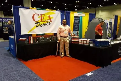 Trade Show Displays customer work by Tennessee Sign Company