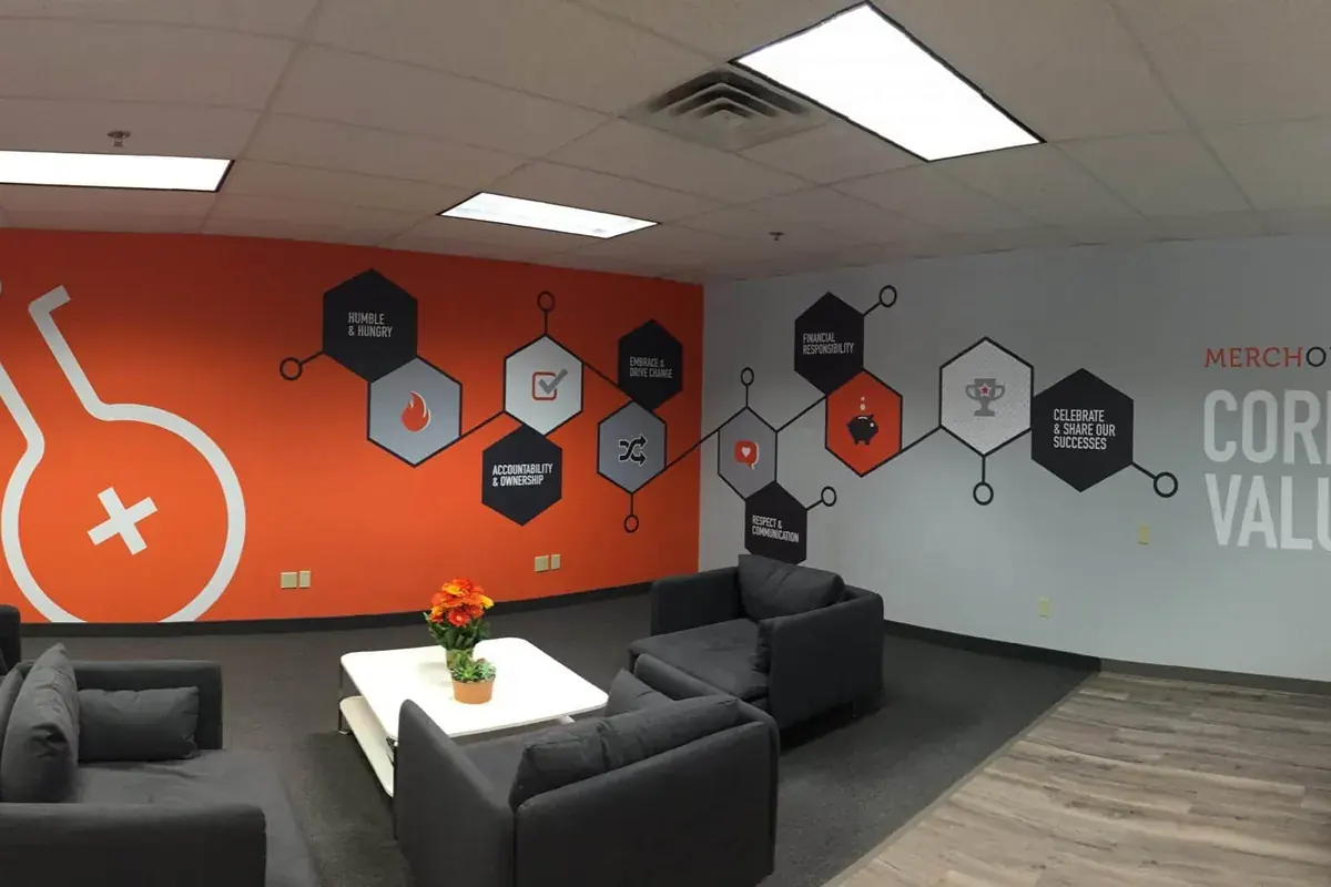 Wall Graphics customer work by Tennessee Sign Company